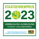 Staatsehrenpreis 2023 für vorbildliche Ausbildung